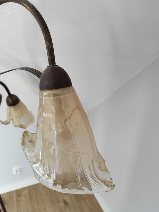 Lampa ozdobna pokojowa podłogowa stojąca