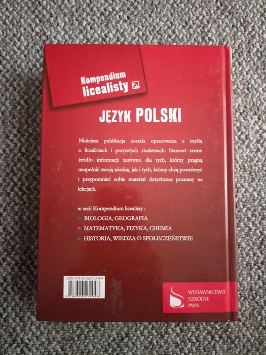 Język polski kompendium licealisty