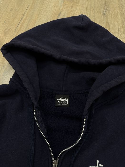 Stussy zip hoodie