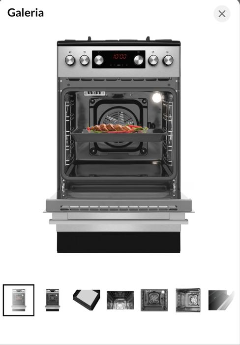 Kuchenka gazowa amica 523GES3 termobieg