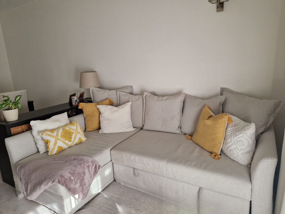 Sofa-cama sala bege