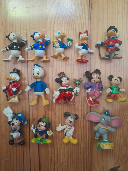 Bonecos PVC Walt Disney - Anos 70/80/90