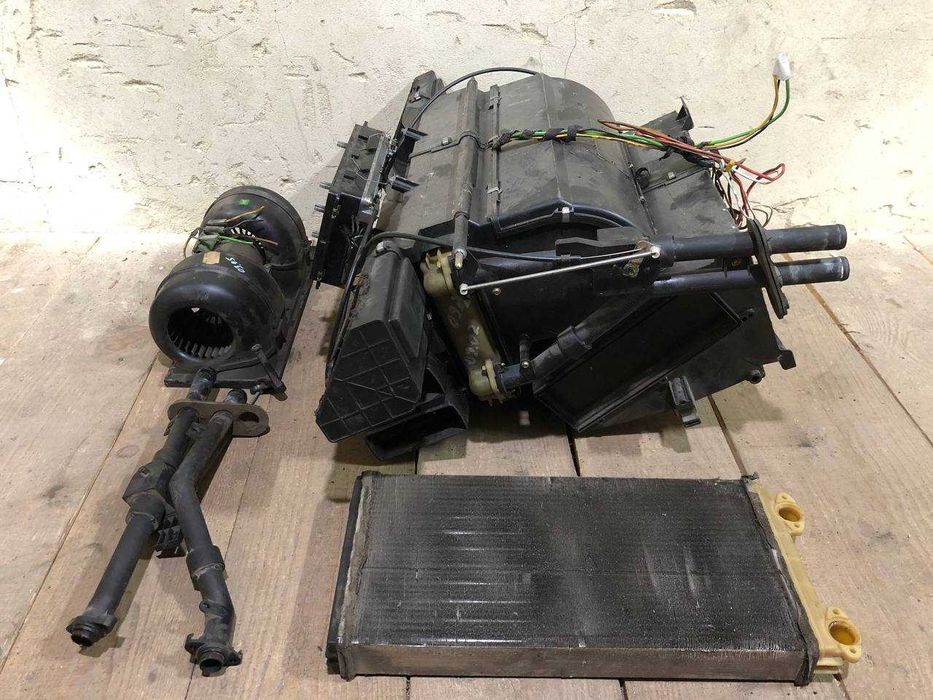 Пічка в зборі MAN L2000 | моторчик, радіатор, кран, корпус, перемикач