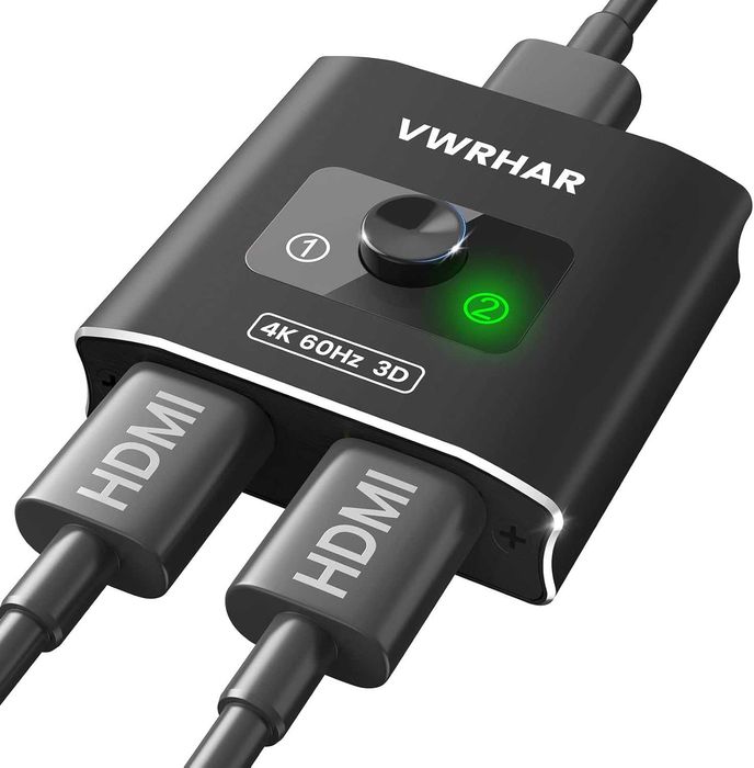 Splitter VWRHAR HW-002 HDMI 2 do 1 Dwukierunkowy