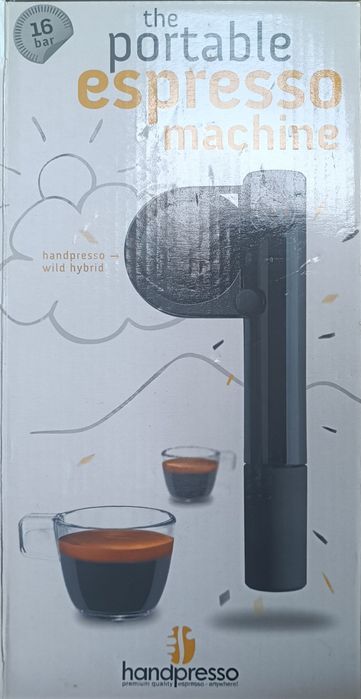 Máquina de Café Espresso Portátil - Handpresso Wild Hybrid