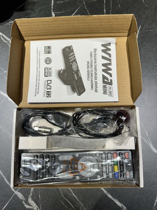 Tuner dekoder TV DVB-T/T2 Wiwa