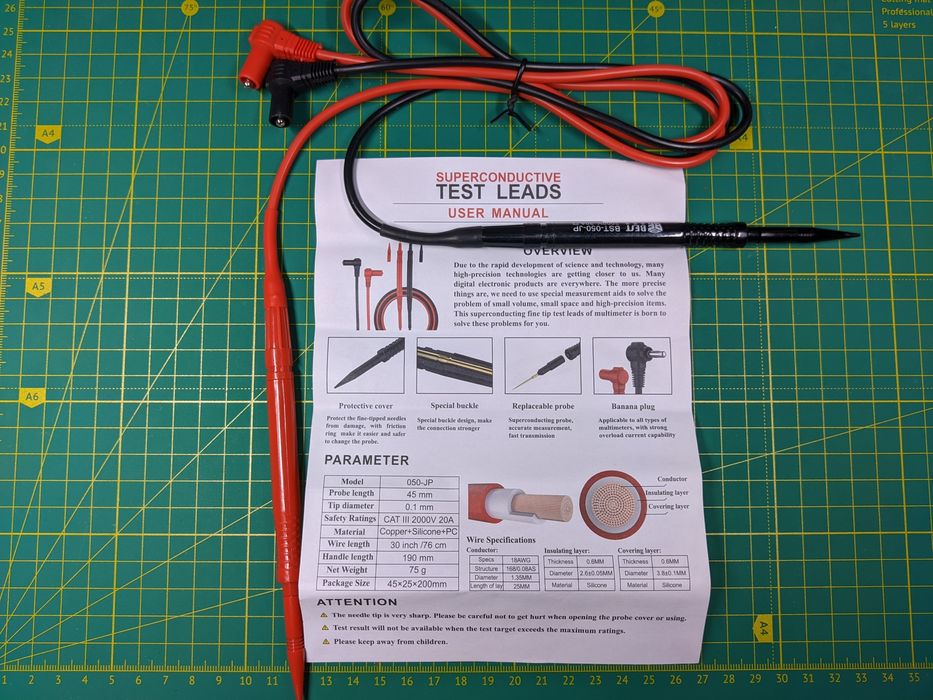 Голки для щупів BEST BST-050-JP