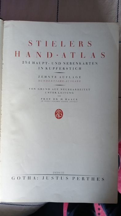 Atlas 254 mapas de 1931