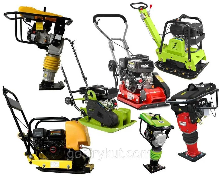 Віброплита Вібронога Каменеріз Плиткоріз Траншеєкопач Мотобур Бензобур