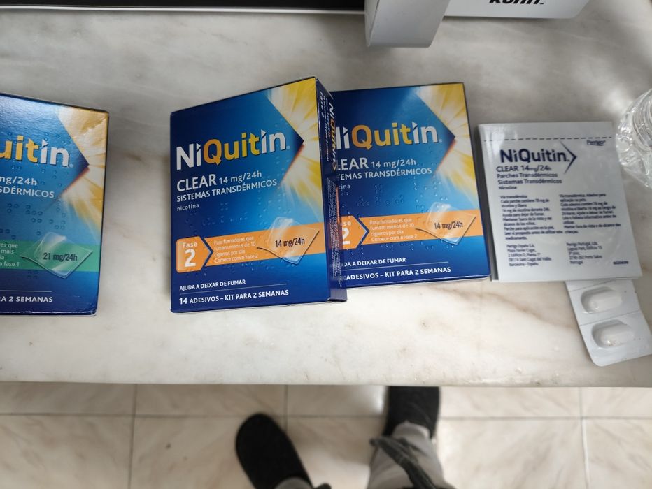 Pensos para deixar fumar  NOVOS