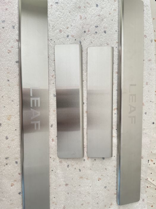 Накладки порога ниссан лиф