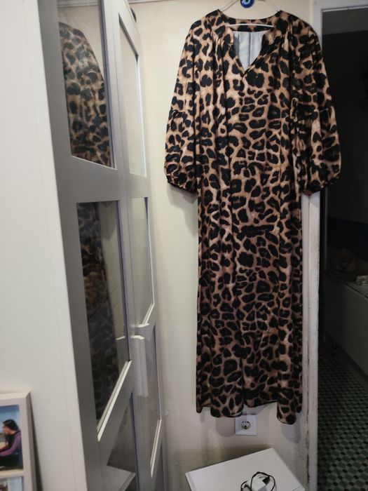 Vestido fresco estampado