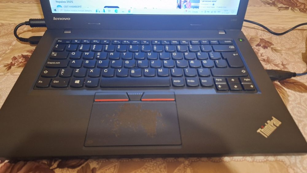 Швидкий ноутбук Lenovo ThinkPad L450, повністю  готовий до роботи