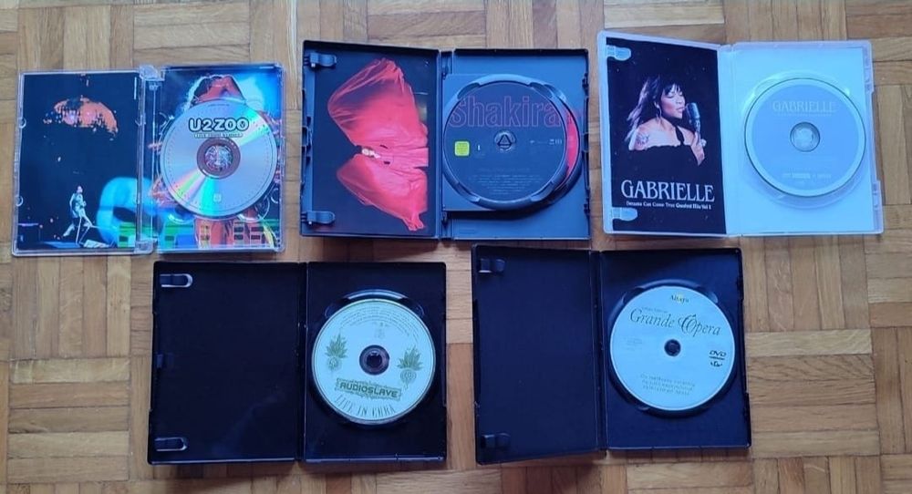 DVD'S de Música originais