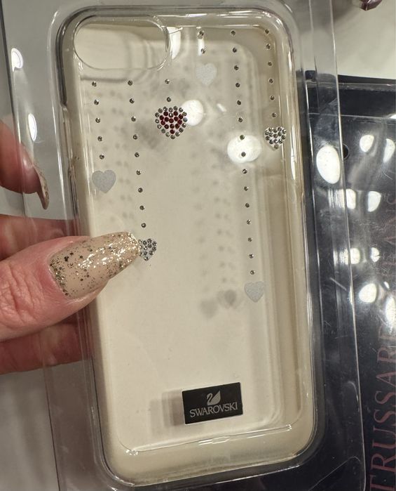 Nowa, oryginalna obudowa Swarovski Trussardi limitowana iphone 7