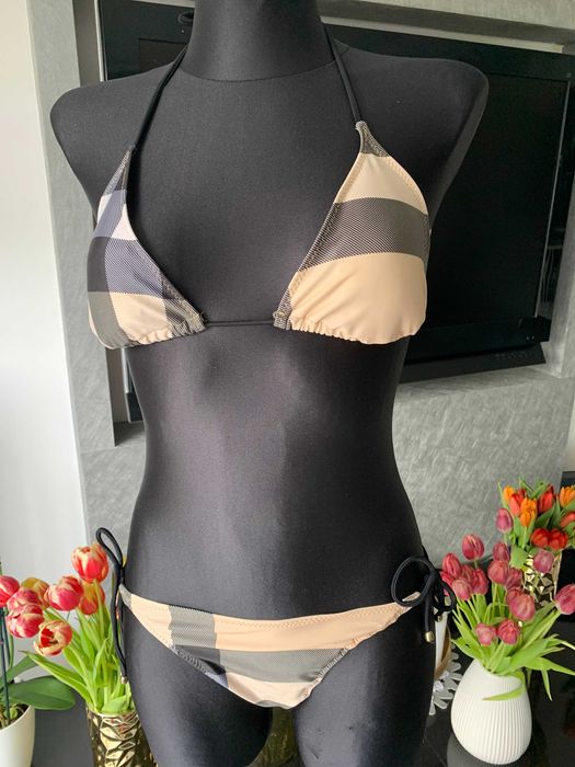 Bikini Burberry duża kratka