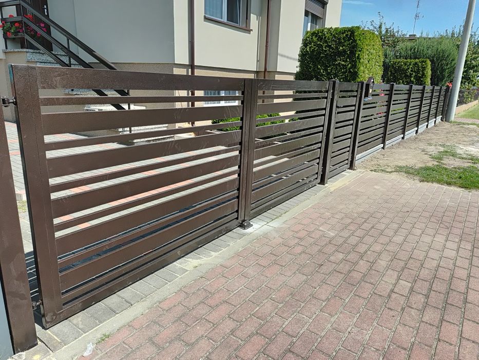 Ogrodzenia panelowe 2D , 3D palisadowe