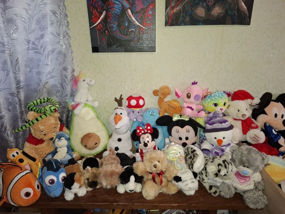 Глазастики, Дісней, Немо, Супер Маріо, Мавпа, Тімон, Міні, Гуфі