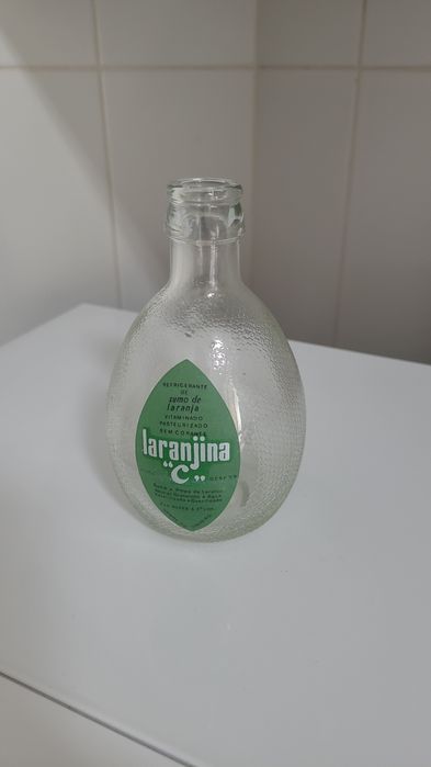 Garrafa antiga pirogravada da Larangina C