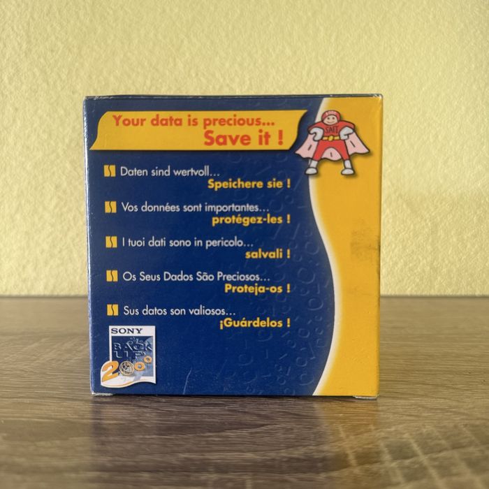 Caixa Disquetes 3.5" Sony 2HD Novas Seladas (10 un.) – Informática Retro / CNC