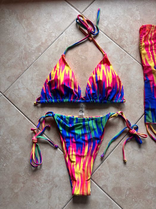 Conjunto 3 peças de praia novas