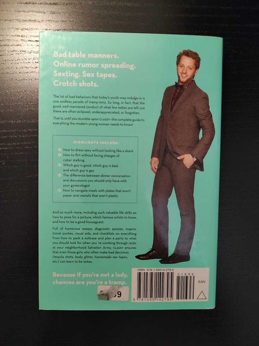 (Shipping Included) Very Classy by Derek Blasberg64285707060738121