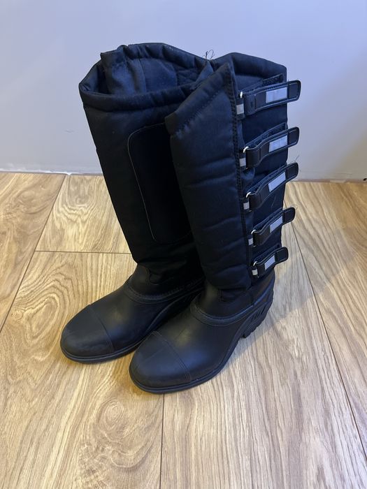 Buty do jazdy konnej ocieplane na zime, rozmiar 34