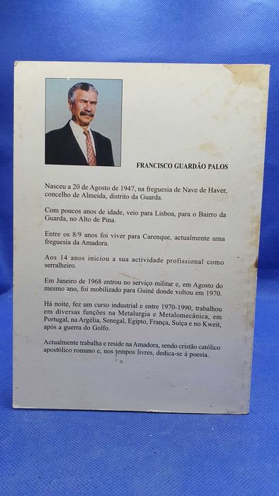 Livro - REF PAR1 - Francisco Guardão Palos - Caminhos Poeticos
