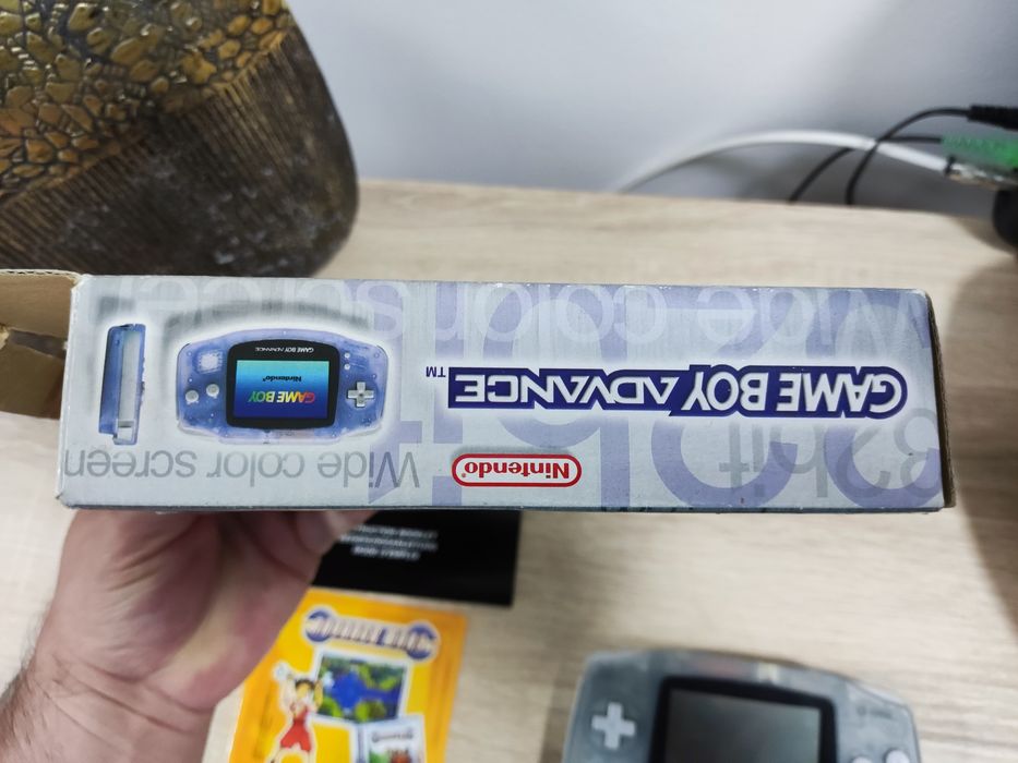 Game Boy advance na caixa