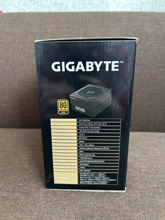 Блок живленя Gigabyte p850gm 850w