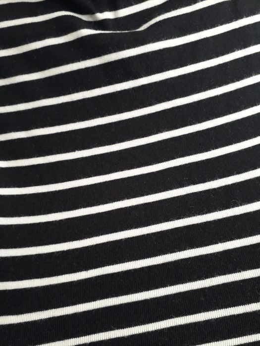 Bluzka w paski crop top