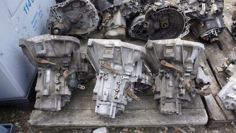 SKRZYNIA BIEGÓW USZKODZONE NA CZĘŚCI VW AUDI SKODA RENAULT FIAT DOBLO 1