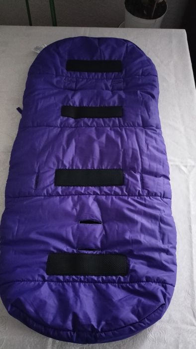 Śpiworek do wózka fioletowy