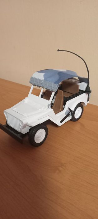 Jeep autko z klocków COBI nie LEGO. Piękny model samochodu