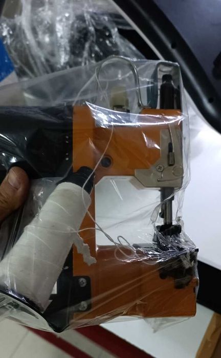 Máquina de Costura Elétrica Fechar Sacos, Automática para Sacos de PP/Kraft, Sacos de Papel, Sacos de Plástico e Sacos de Papel de Arroz