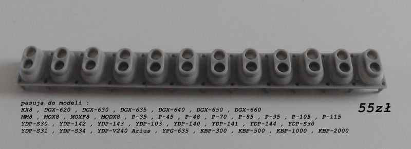 Gumki Kontaktowe do klawiszy YAMAHA PSR CS KB EW Tyros Genos