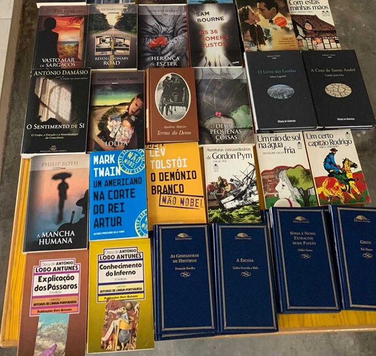Livros de grandes autores desde 2€ (em ótimo estado)