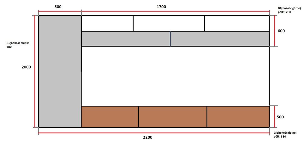 Komplet mebli do salonu