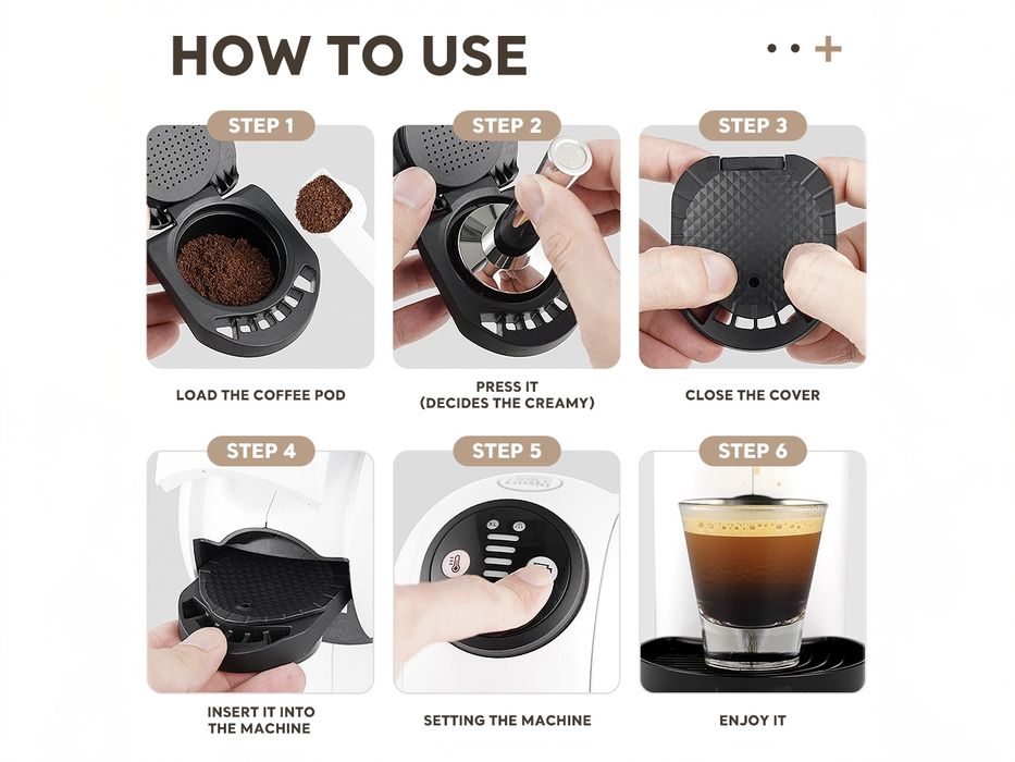 Адаптер багаторазовий для кавоварок Dolce Gusto Запчастина