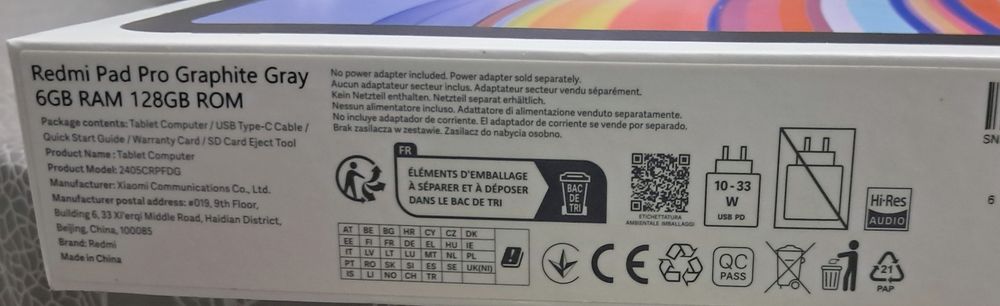 Xiaomi redmi pad pro