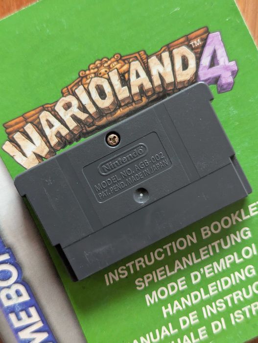 Wario Land 4 GBA Game Boy Advance