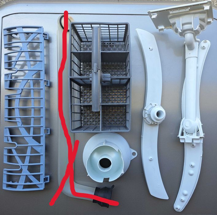 Peças máquina de lavar loiça Ariston LL63