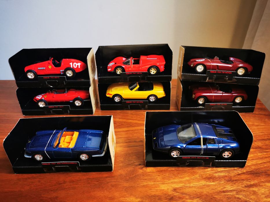 Carros de Colecção Ferrari Clássico (Escala 1:43)