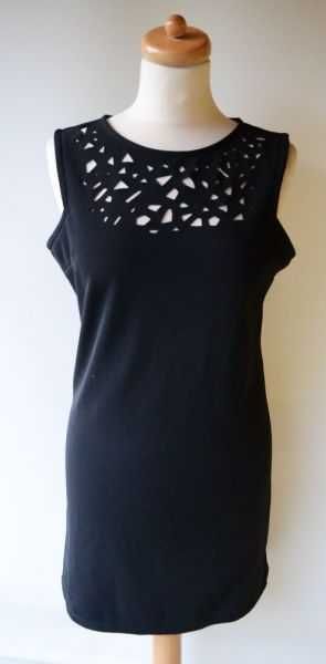 Sukienka Oneness Mała Czarna M 38 Elegancka Dekolt