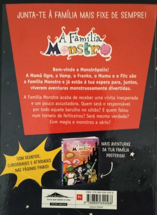 Livro Juvenil - A família Monstro
