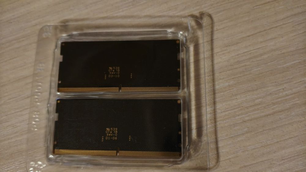 Cruciall DDR5 32GB 4800Mhz so-dimm (2x16 kit)