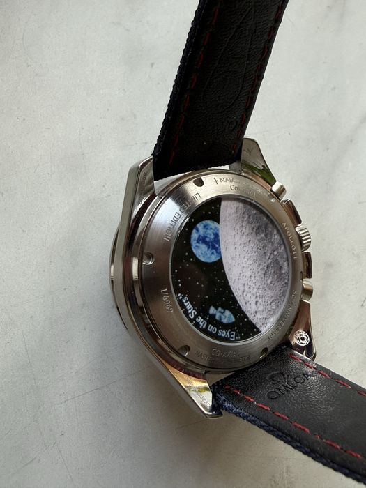 Omega Speedmaster Silver Snoopy Award 50th Anniversary