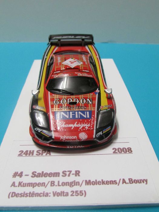 Saleen S-7 R #4 - 24h SPA 2008 - Miniatura Altaya esc 1/43