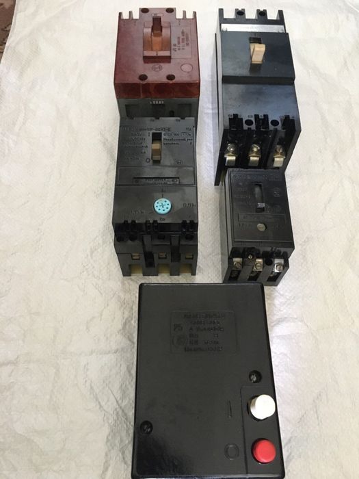 Автомат ВА57Ф35, АК50КБ-3М 25А, АЕ 2046, А3716, А 3124.