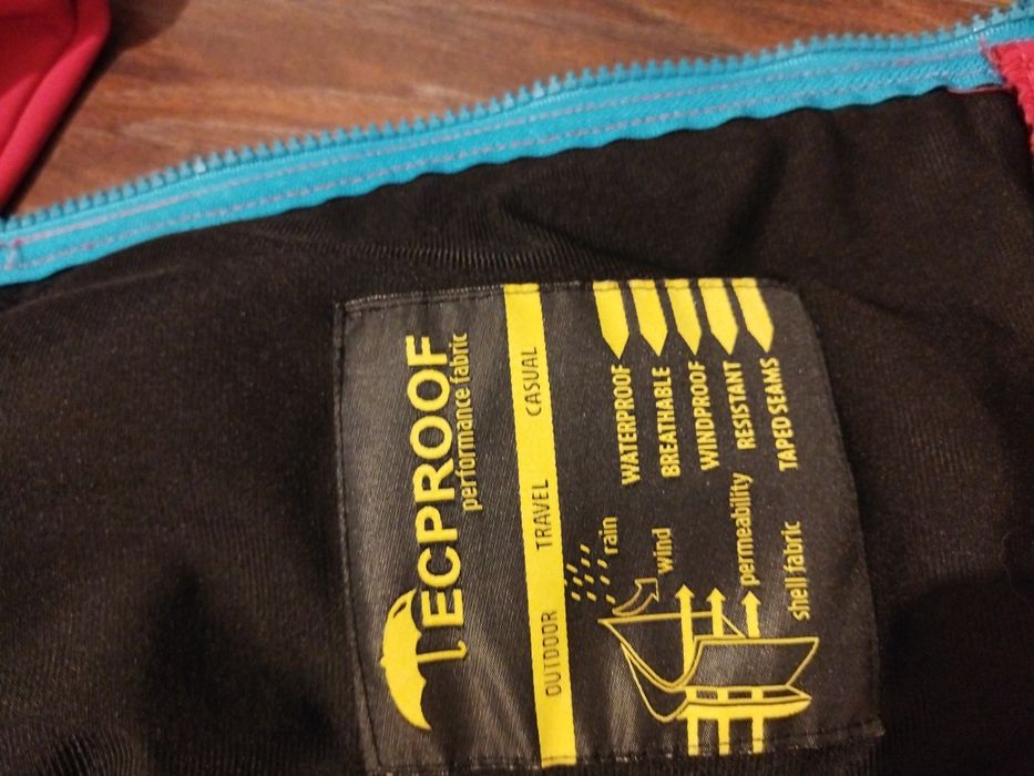 Softshell Hi-Tec kurtka jesienna 146 dla dziewczynki tecproof 8000